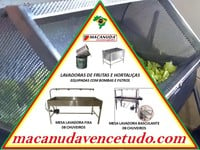 MACANUDA MÁQUINAS | LAVADORAS DE SALADAS VENDAS NO PARANÁ