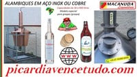 PICARDIAVENCETUDO.COM | ALAMBIQUE NO BRASIL FABRICAÇÃO MACANUDA