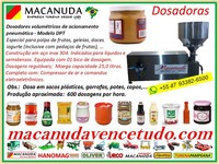 MACANUDA, A MARCA! DOSADOR DE CREME DE AMENDOIM EM FLORES DA CUNHA RS