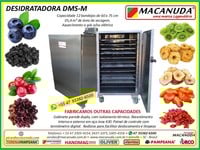 MÁQUINA INDUSTRIAL DESIDRATADORA DE FRUTAS - MACANUDA MÁQUINA INDUSTRIAL DESIDRATADORA DE FRUTAS - MACANUDA