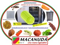 MÁQUINA INDUSTRIAL DESIDRATADORA DE LIMÃO FATIADO - MACANUDA MÁQUINA INDUSTRIAL DESIDRATADORA DE LIMÃO FATIADO - MACANUDA
