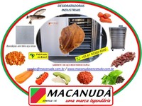 MÁQUINA INDUSTRIAL DESIDRATADORA DE ORELHA DE PORCO - MACANUDA MÁQUINA INDUSTRIAL DESIDRATADORA DE ORELHA DE PORCO - MACANUDA