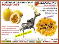 EQUIPAMENTO DESPOLPADOR DE MARACUJÁ MARCA MACANUDA