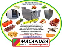 DESIDRATADORAS INDUSTRIAIS DE ALIMENTOS MACANUDA VENDAS NO BRASIL
