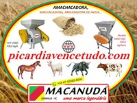 MACANUDA MÁQUINAS DE AMASSAR AVEIA E OUTROS GRÃOS EM BRASILIA