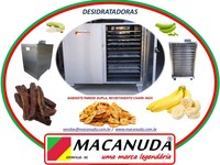 PRODUÇÃO DE BANANA PASSA, DESIDRATADORAS PROFISSIONAIS MACANUDA