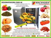 ABÓBORA DESIDRATADA, EQUIPAMENTOS INDUSTRIAIS MACANUDA