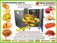 MÁQUINA DE DESIDRATAR QUEIJOS, PROFISSIONAL MACANUDA