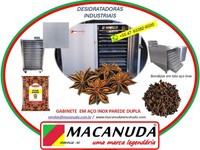 ANIS ESTRELADO DESIDRATADO, EQUIPAMENTOS INDUSTRIAIS MACANUDA