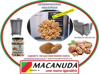 NOZ MOSCADA DESIDRATADA, EQUIPAMENTOS INDUSTRIAIS MACANUDA