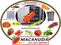FÁBRICA DE TOMATE SECO, DESIDRATADORAS INDUSTRIAIS MACANUDA