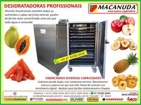 MAMÃO DESIDRATADO, DESIDRATADORAS INDUSTRIAIS MARCA MACANUDA