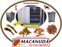 ALIMENTOS PET NA BAHIA, DESIDRATADORAS INDUSTRIAIS MACANUDA