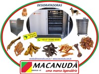 ALIMENTOS PET EM FORTALEZA, DESIDRATADORAS INDUSTRIAIS MACANUDA