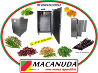 DESIDRATAR FAVA DE BAUNILHA, EQUIPAMENTOS INDUSTRIAIS MACANUDA