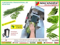 MACANUDA, MÁQUINA PROFISSIONAL DE FATIAR CHEIRO VERDE