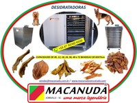 MÁQUINA INOX INDUSTRIAL DESIDRATADORA DE ALIMENTOS PET 