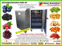 INDÚSTRIA DE FRUTAS DESIDRATADAS, MÁQUINAS PROFISSIONAIS MACANUDA