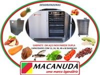 DESIDRATADORA INDUSTRIAL DE BANANA E OUTRAS FRUTAS - MACANUDA 