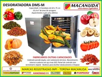 DESIDRATADOR INDUSTRIAL DE TOMATES E OUTROS ALIMENTOS - MACANUDA 