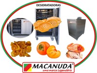 DESIDRATADOR PROFISSIONAL PARA CAQUI E OUTRAS FRUTAS, MACANUDA