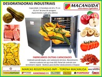 FABRICAÇÃO DE ALIMENTOS DESIDRATADOS EM BRASILIA, MÁQUINAS MACANUDA