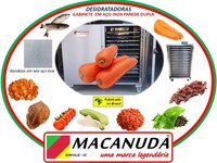  EQUIPAMENTO INDUSTRIAL PARA SECAR ALIMENTOS DIVERSOS - MACANUDA
