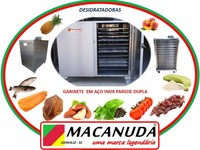 EQUIPAMENTO INDUSTRIAL PARA DESIDRATAR ALIMENTOS TORENA MACANUDA