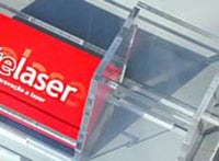 Corte a laser para materiais  acrílicos